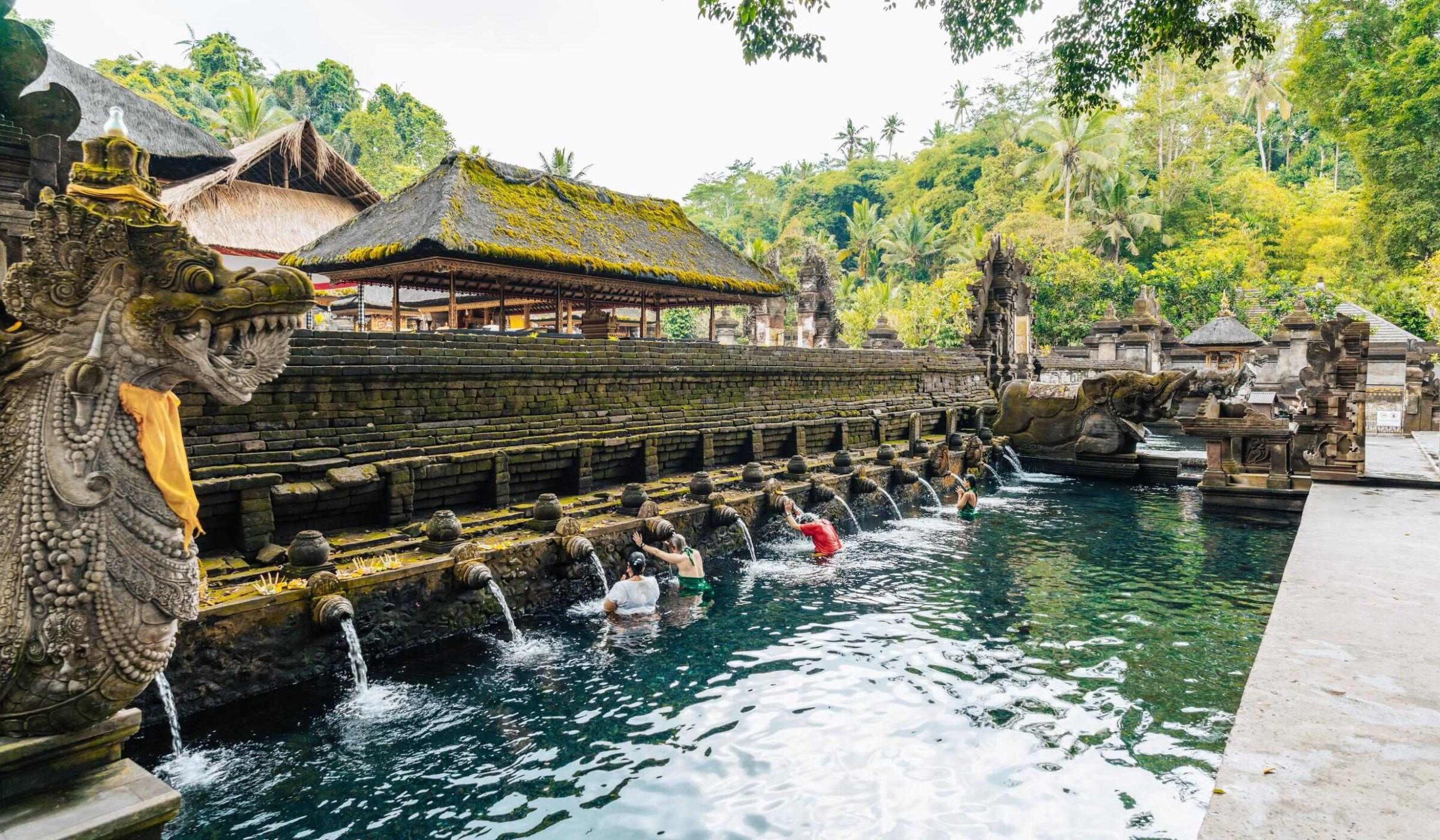 Purification Ritual At The Holy Water Temple, Ubud, Bali, Indonesia