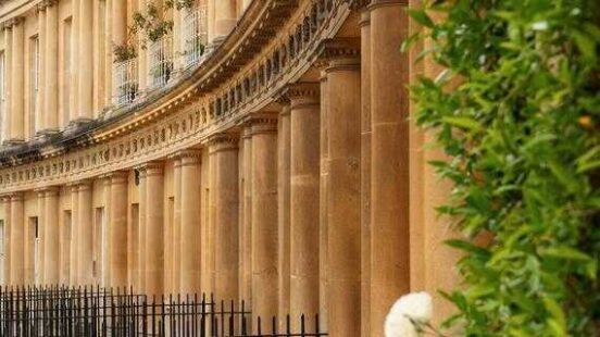 Royal Circus buildings in Bath, England UK