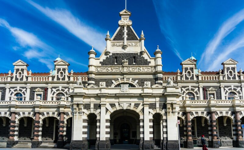 Victorian architecture in Dunedin New Zealand