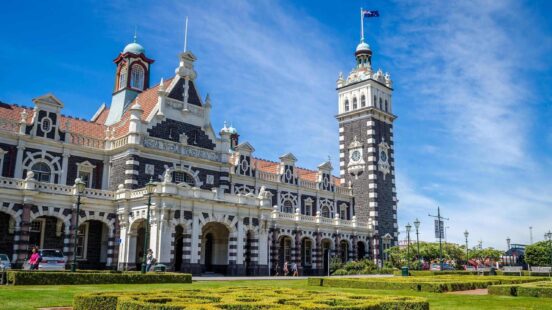 Dunedin train station, New Zealand