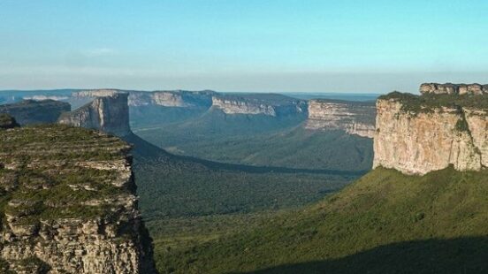 Chapada Diamantina in Brazil, full of canyons and mountains.
