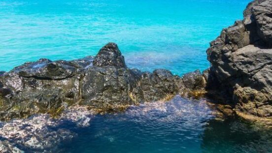 Beautiful beaches in Fernando de Noronha Brazil