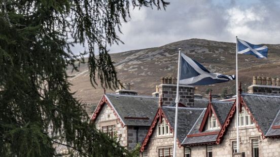 The Fife Arms exterior view United kingdom