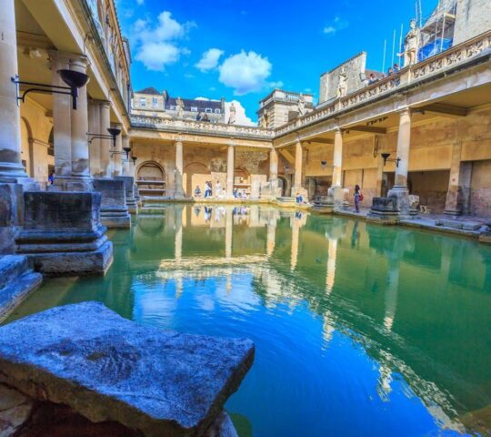 Bath's Roman baths still stand today