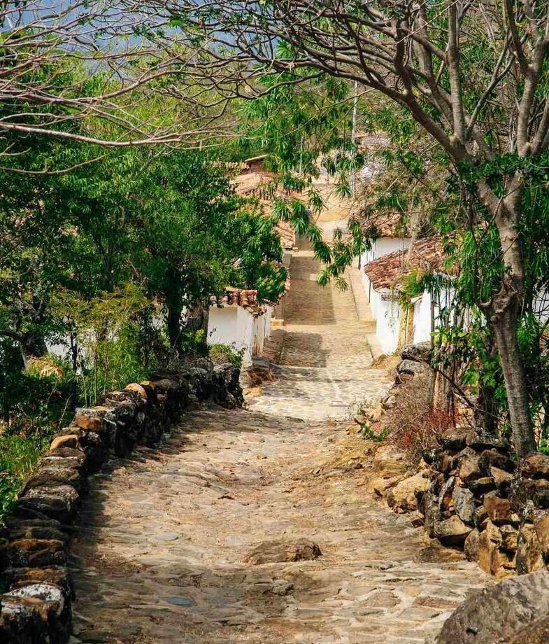 The sweeping views of the Atlas Mountains above Imlil in Morocco and the stone paths of the Colombiax27;s ancient Camino Real between Barichara and Guane.