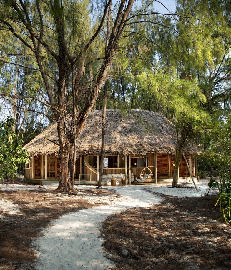 Relax at an overwater villa at Velaa Private Island, or amongst the trees at &Beyond Mnemba Island