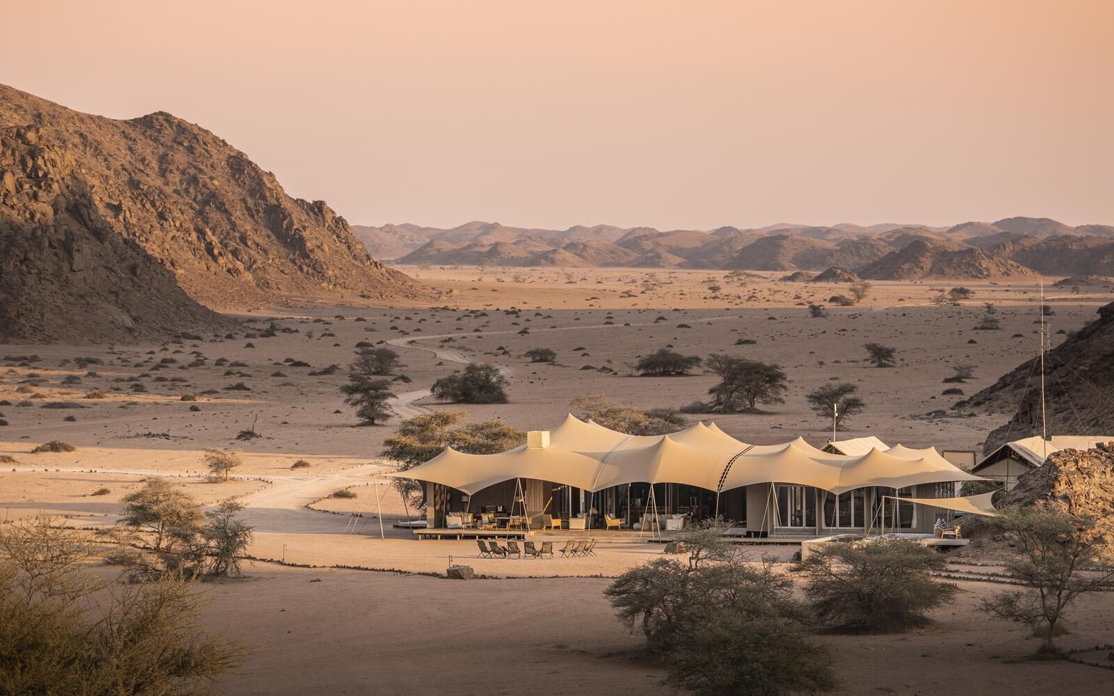 Wilderness Hoanib Skeleton Coast Camp is just one of the incredible safari lodges on our list