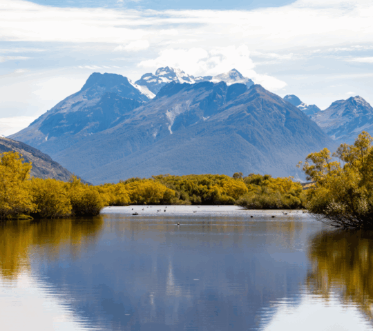 Soak up the tranquil scenery of Glenorchy