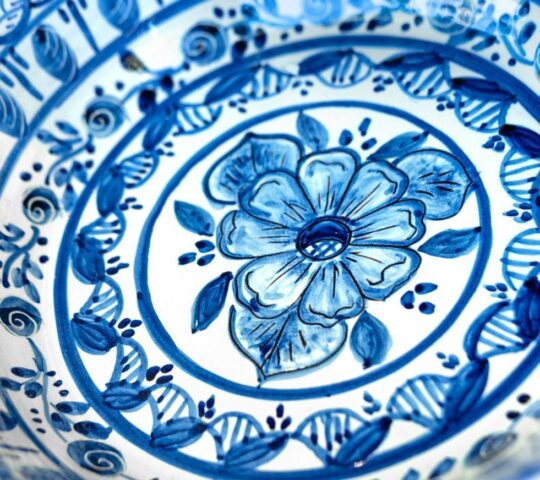 Dive into the intricate art of Portuguese porcelain