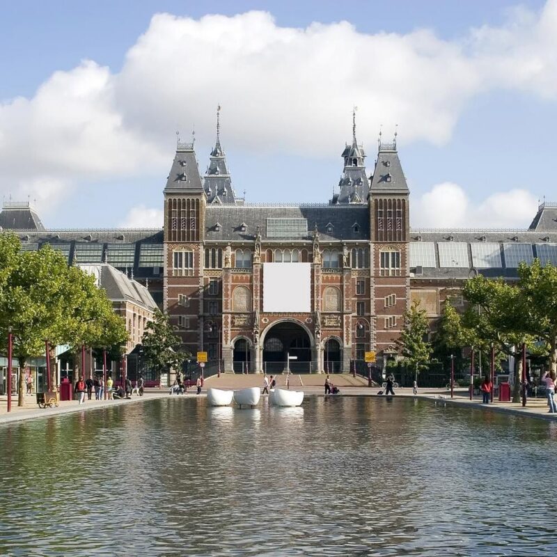 Museumplein (Museum Square) and Rijksmuseum, Amsterdam
