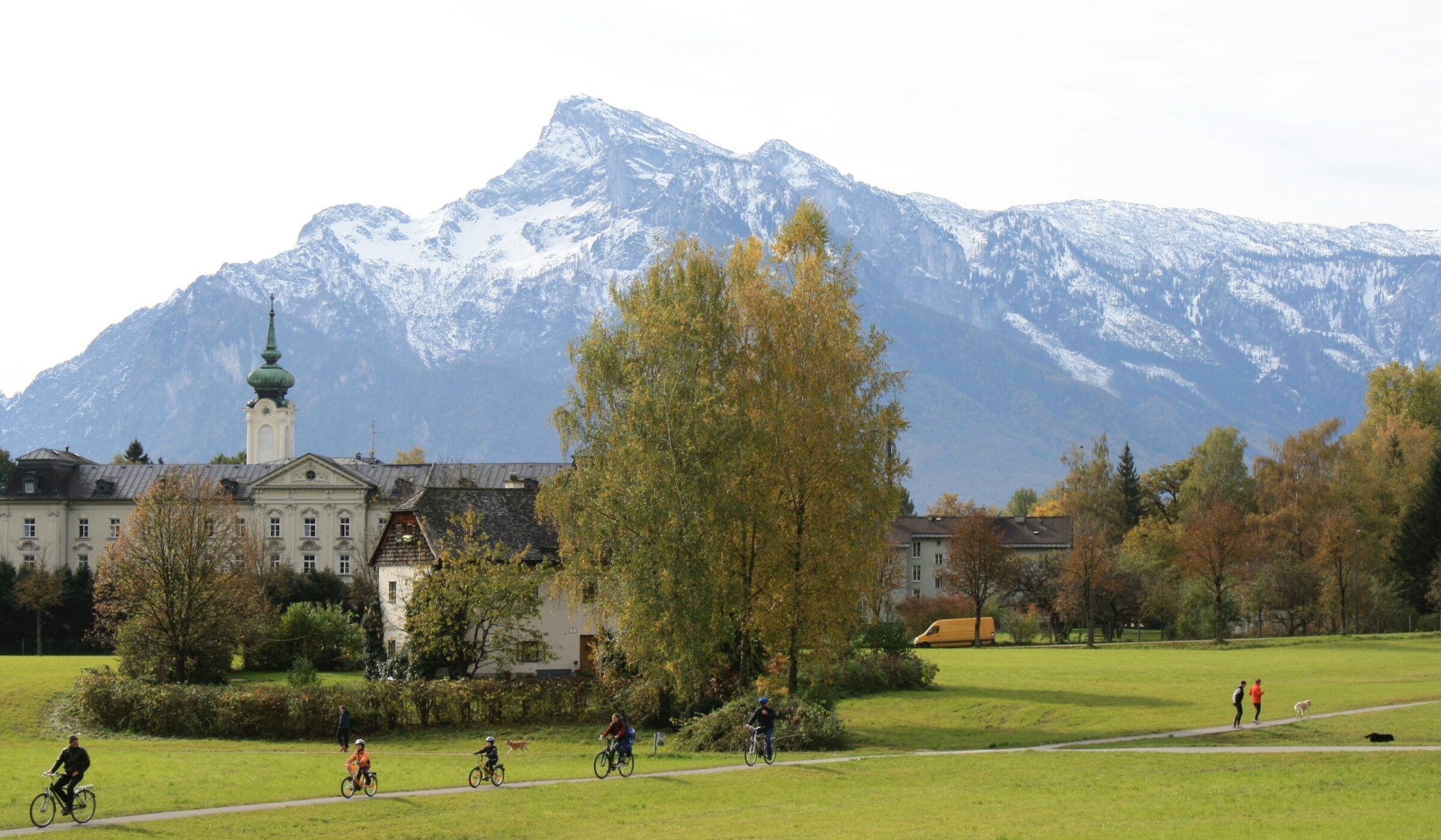 Salzburg Austria cycling family excursion