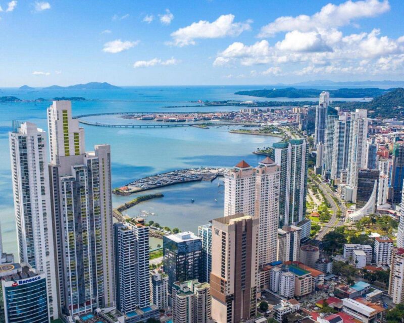 Skyscrapers in Panama city
