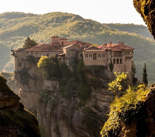 Meteora's monasteries seem to defy gravity on their clifftop settings