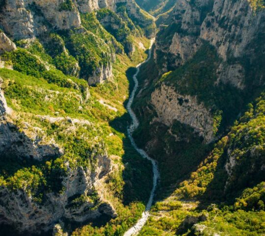 Vikos Gorge is an impressive spectacle for hikers