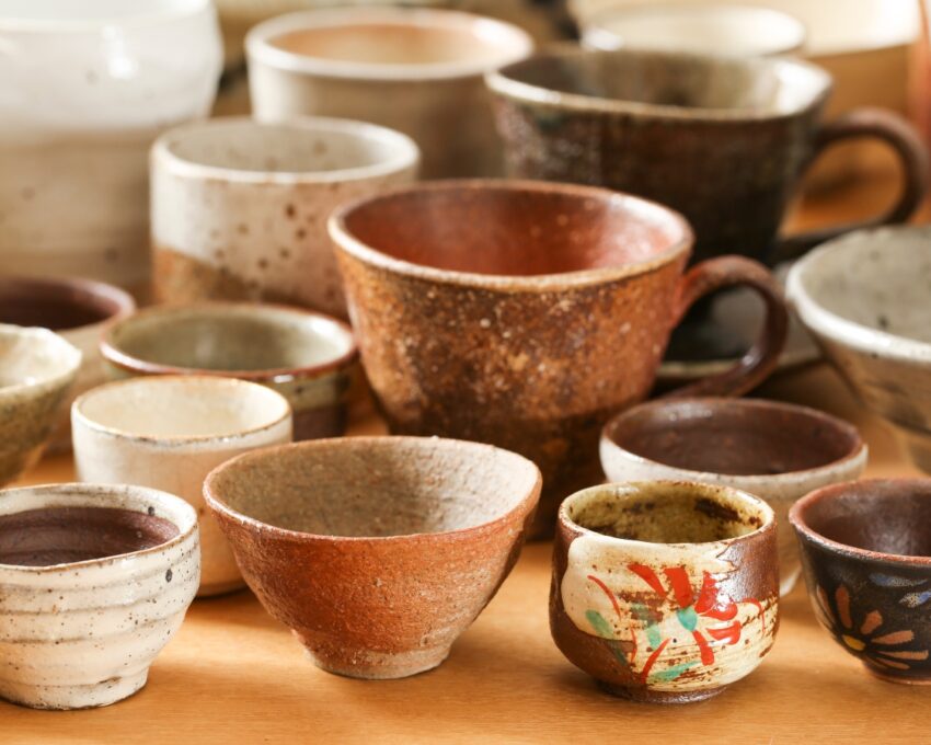 A day with pottery artists in Shiga