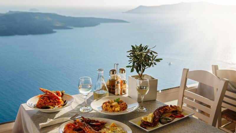 Romantic dinner for two