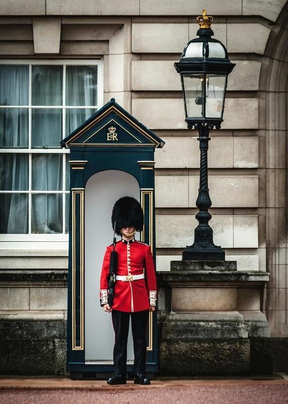 change of guards in London the capital on UK