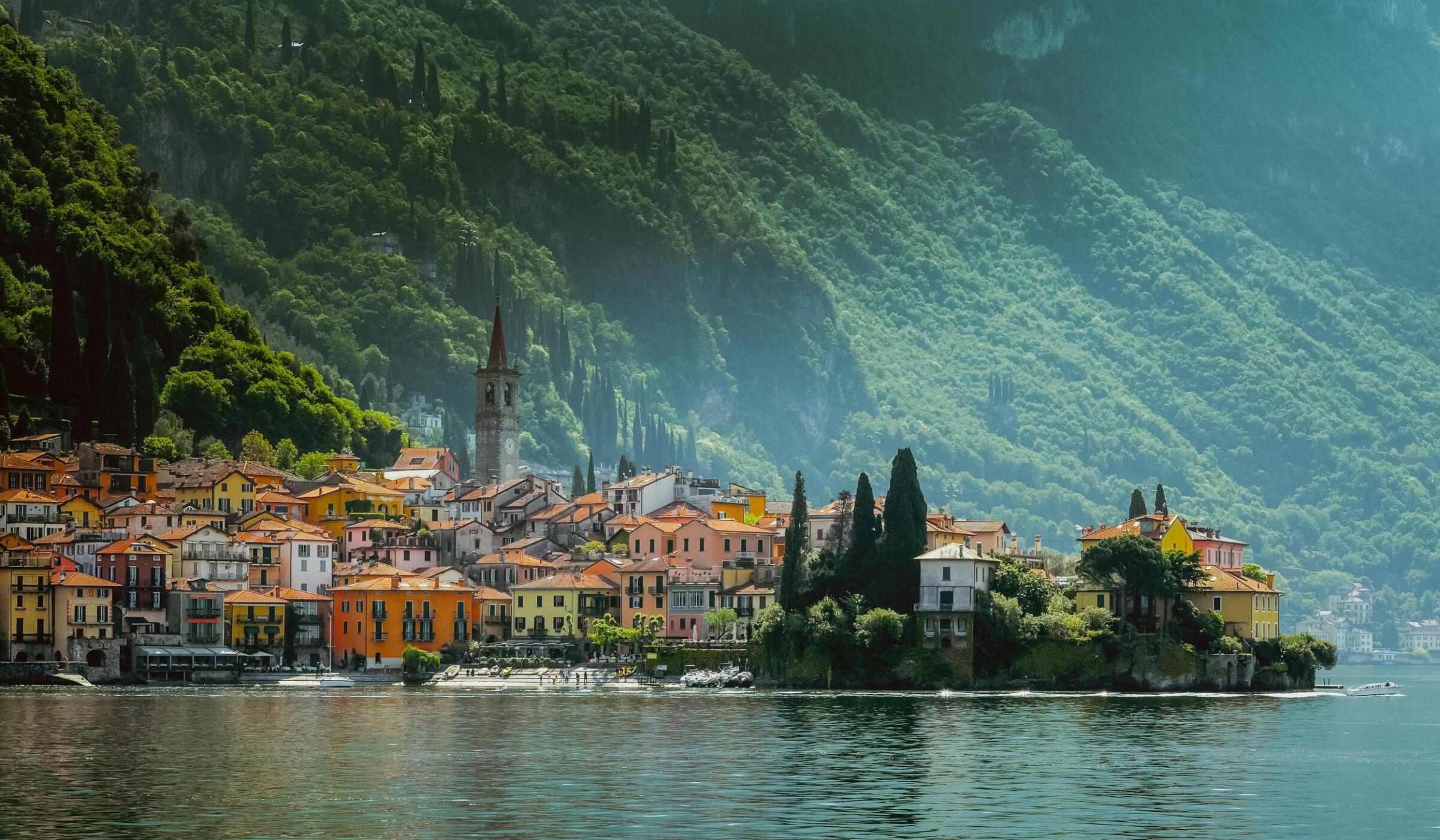 Slow down at Lake Como