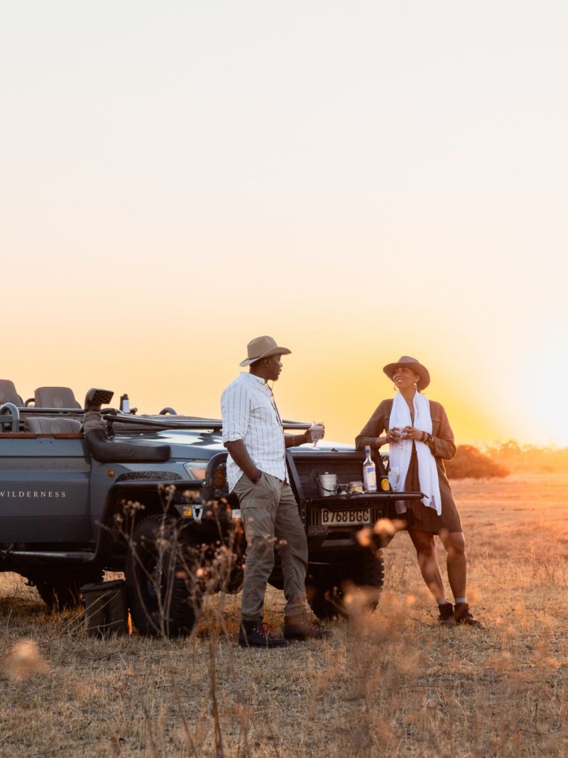 Chobe and Savuti are known for enormous herds of elephants and buffalo, as well as more than 450 recorded bird species.
