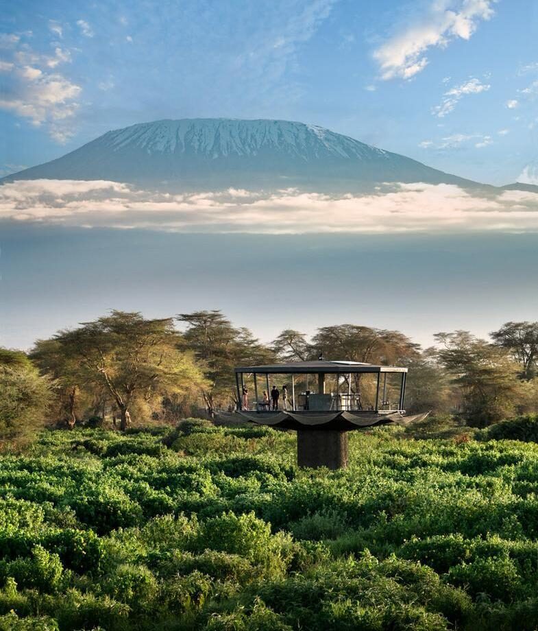 Wake up in a beautifully designed Segera room, or take in far-reaching views of Mount Kilimanjaro from Angama Amboseli.