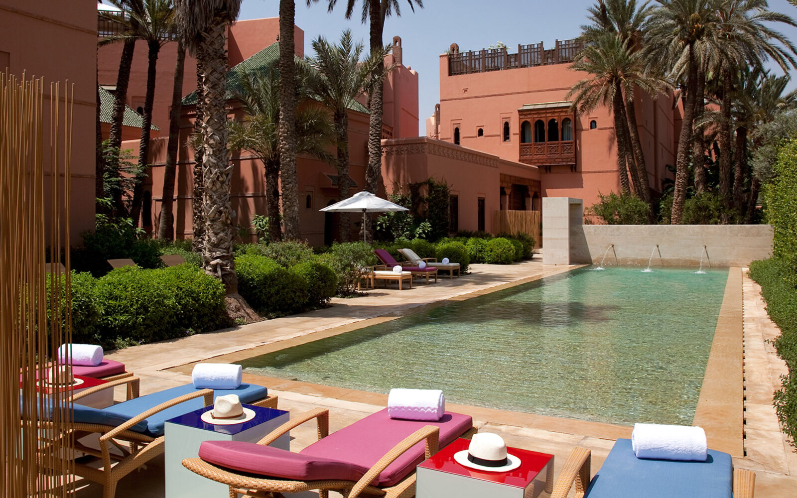The Royal Mansour in Marrakesh is a great option for families.
