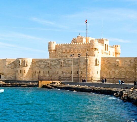 Wandering along the waterfront in Alexandria – the ‘Pearl of the Mediterranean’– built on the very site of the ancient Lighthouse