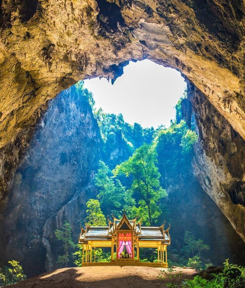 Spot elephants in Kui Buri, or explore the Phraya Nakhon cave