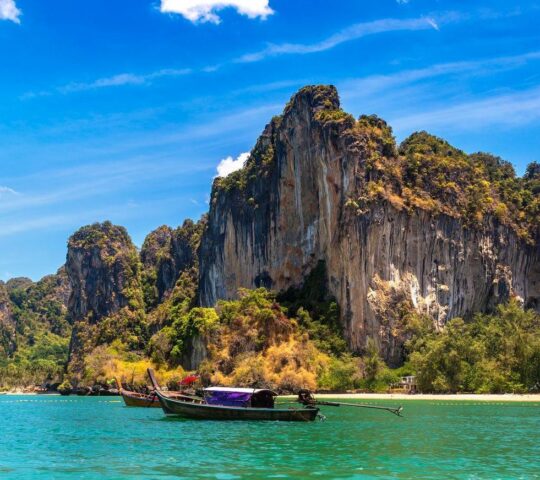 Krabi is famous for its beautiful islands and beaches