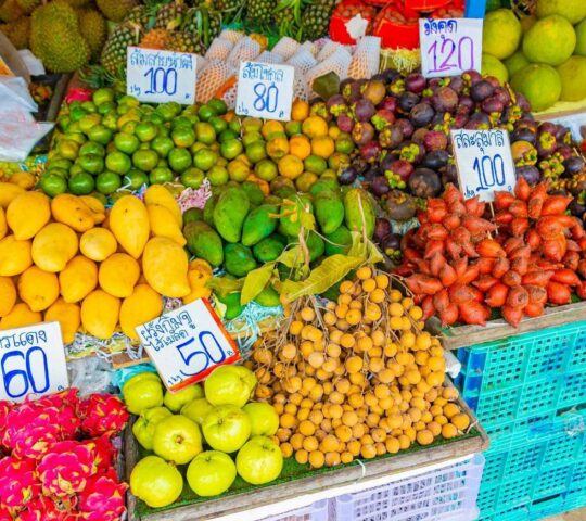 Enjoy island life by browsing local markets