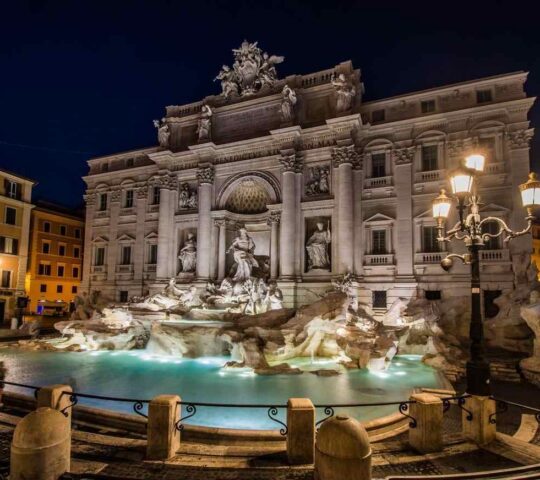 See Rome from a new perspective at night