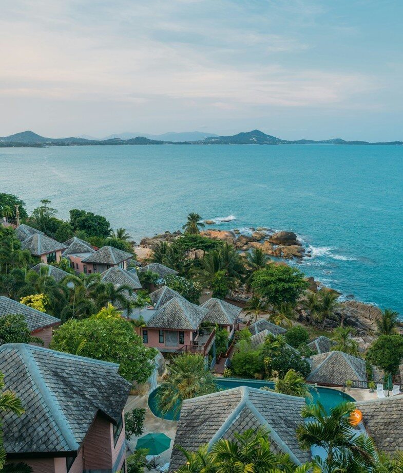 Slow things down on Koh Samui’s coast in your private villa, or climb to one of Koh Phangan’s viewpoints for sweeping views across the Gulf of Thailand.