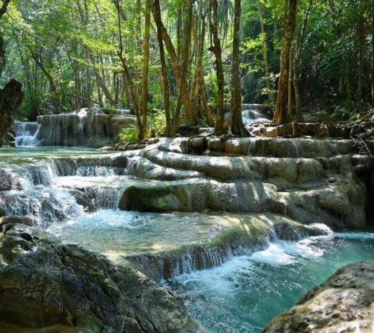 Hike through Erawan National Park