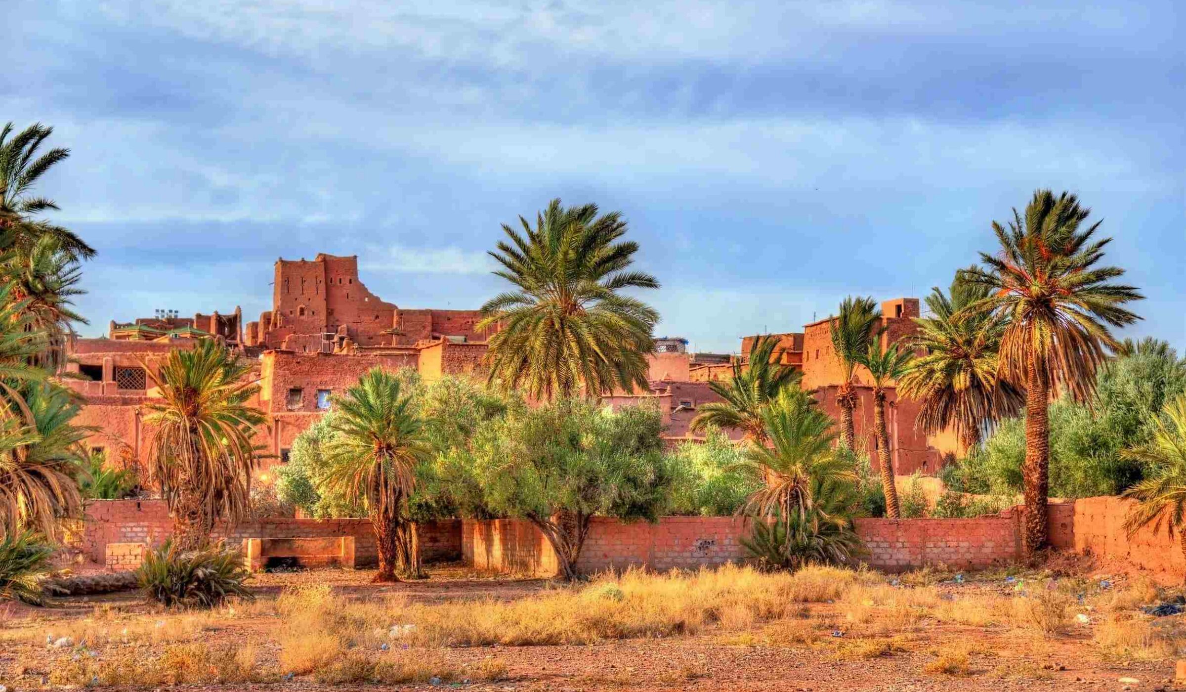 Kasbahs and Berber culture in Skoura