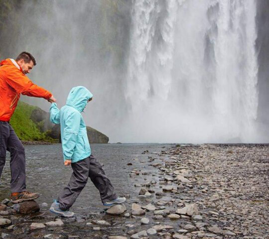 Get up close to waterfalls