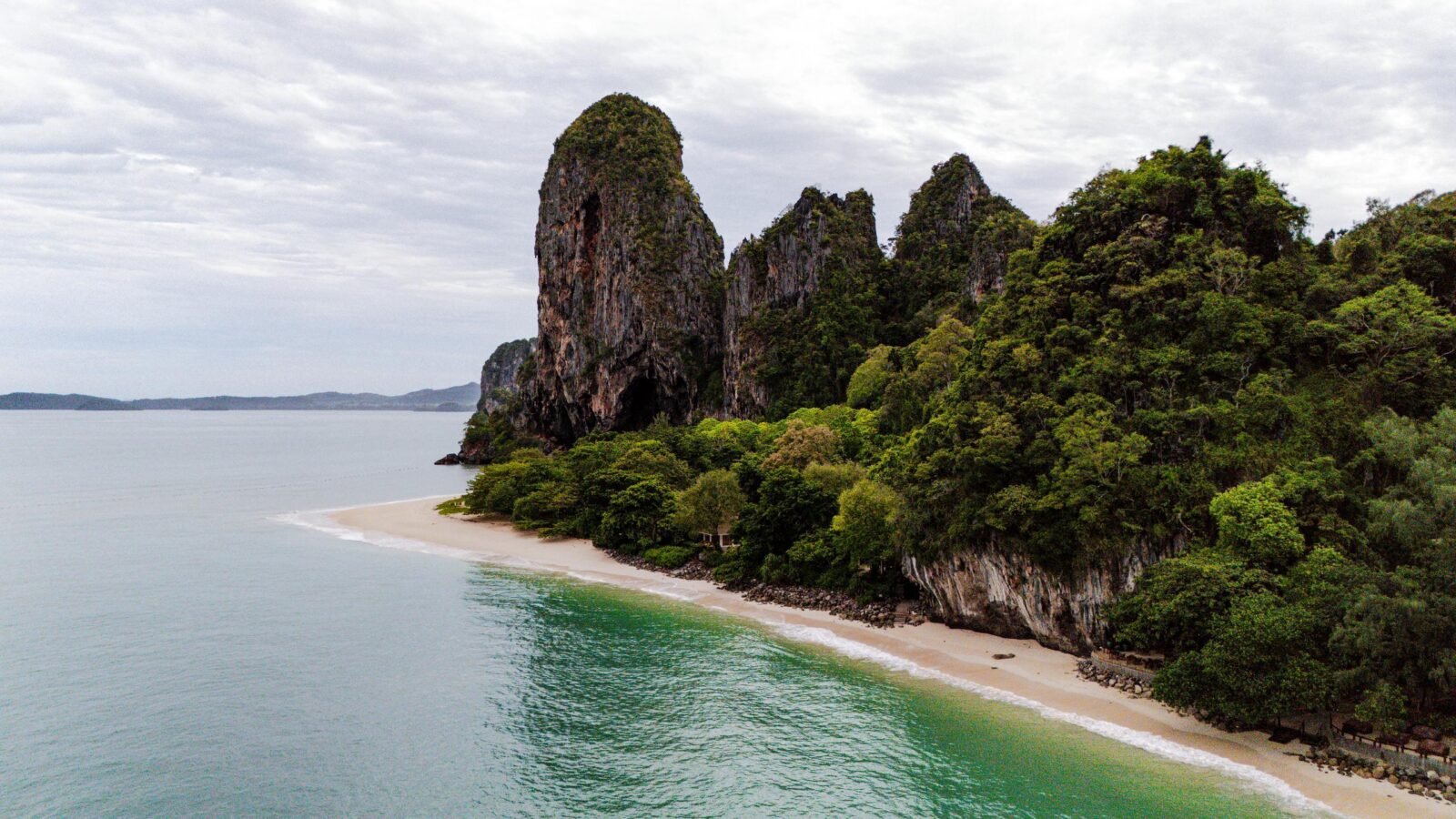 Beautiful Krabi coastline