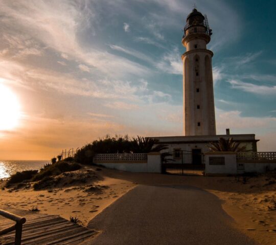 Cape Trafalgar's golden dunes form part of a protected natural monument